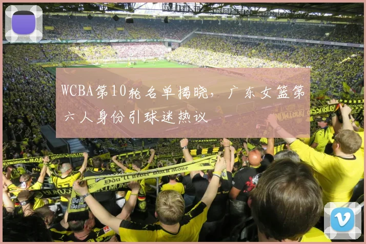 WCBA第10轮名单揭晓,广东女篮第六人身份引球迷热议